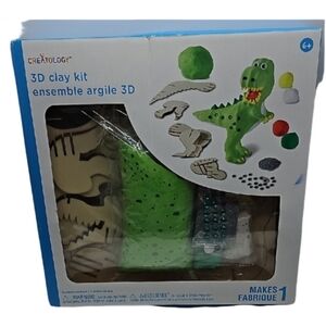CREATOLOGY 3D Clay Kit - Green Dinosaur NWT